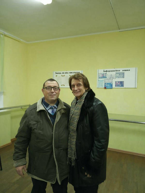 Зустріч та до мовлення про співпрацю з легендою української естради Павлом Дворським